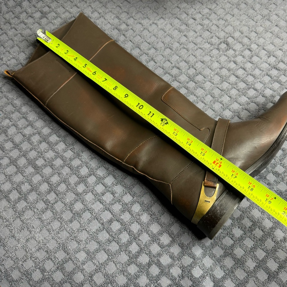 GOLDEN GOOSE CHARLIE WOMEN BOOTS IN DARK BROWN LEATHER & CLAMO ON THE HEEL - Picture 13 of 15